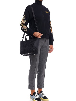 Чёрная сумка KENZO: фото 3 - Invogue